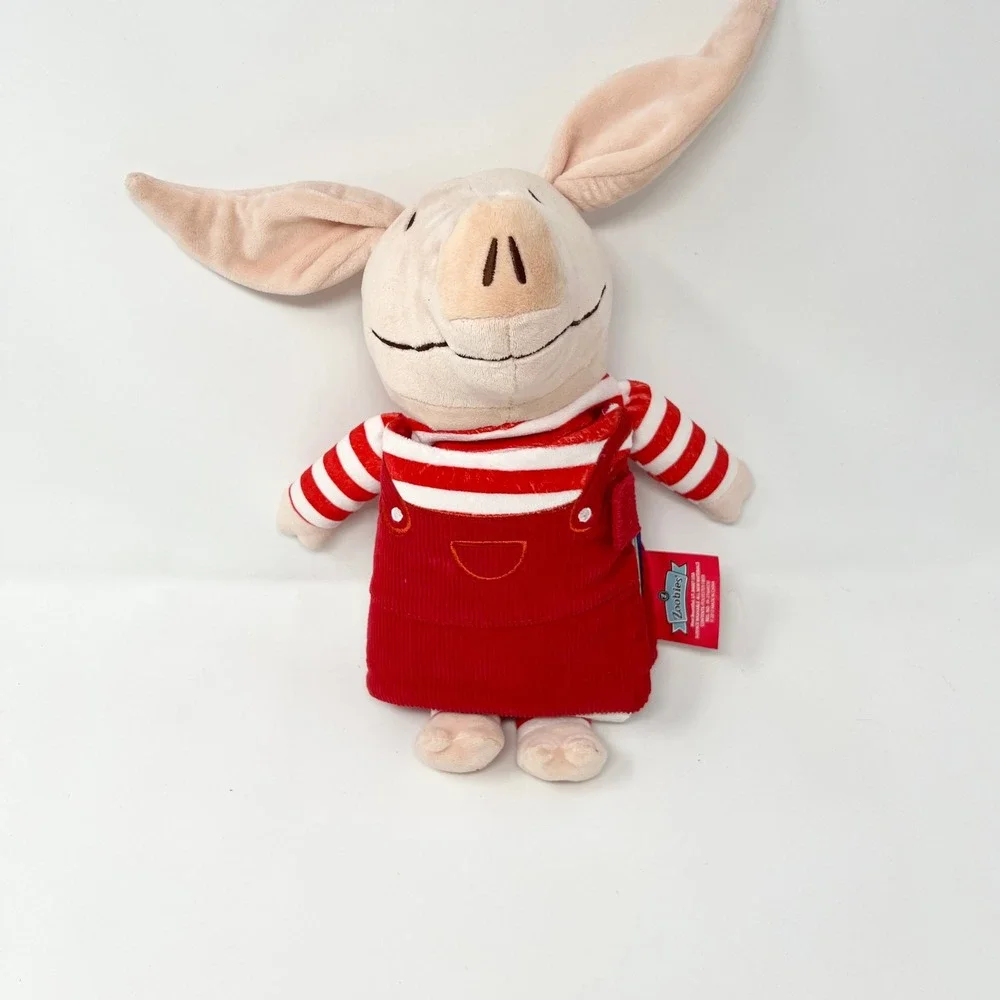 Olivia The‎ Pig Storybook By Zoobies Book Buddies Plush Doll